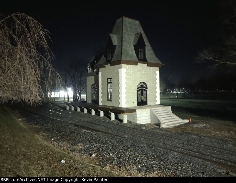 Colebrookdale station progress